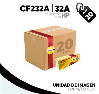 Caja 20 Pza Unidad de Imagen 32A Compatible con HP CF232A