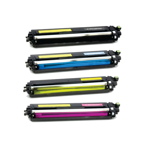 Pack Toner Color 223 TN223N / TN223C / TN223Y / TN223M Corona Compatible con BROTHER