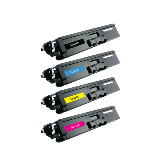 Pack Toner Color 439 TN439N / TN439C / TN439Y / TN439M Corona Compatible con BROTHER