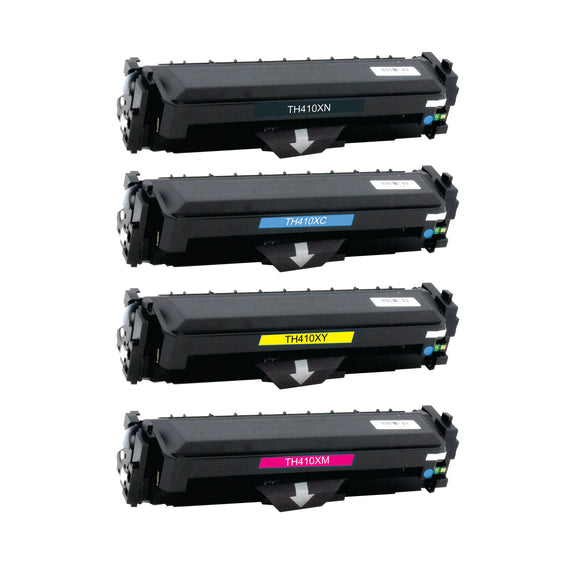 Pack Toner Color 410X CF410X / CF411X / CF412X / CF413X Corona Compatible con HP