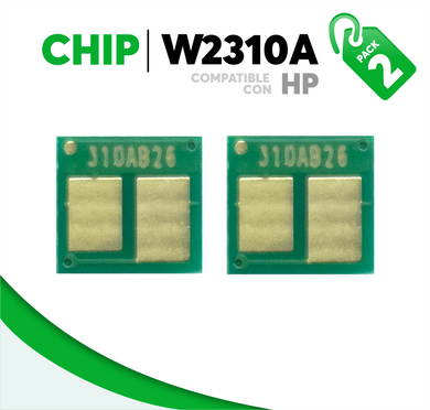 2 Pza Chip para Tóner 215A Compatible con HP W2310A