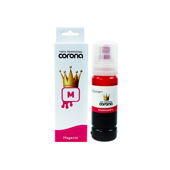 Tinta Corona Compatible Con Epson 544/504 Magenta 70ml