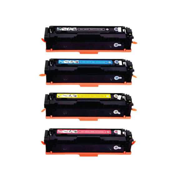 Pack Toner Color 222A W2220A / W2221A / W2222A / W2223A Corona CON CHIP Compatible con HP