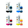 PACK 4 Tinta Corona Universal Compatible Con 664/673/GI190/BTD60/BT6001 CMYK 100ml