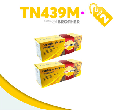 2 Pza Tóner TN439M Compatible con Brother