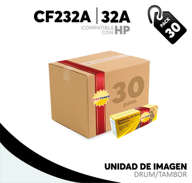 Caja 30 Pza Unidad de Imagen 32A Compatible con HP CF232A