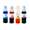 Pack 4 Tintas Corona Compatible Con Epson 544/504 CMYK 70ml
