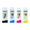 Pack 4 Tinta Corona Compatible Con Brother BTD60/BT6001/BT5001 CMY 48ml, K 108ML