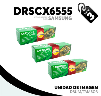 3 Pza Unidad de Imagen R6555A Compatible con Samsung DR-SCX6555