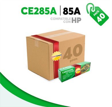 Caja 40 Pza Tóner 85A Compatible con HP CE285A
