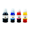 Pack 4 Tinta Corona Compatible Con Canon GI11 CMY 70ml, K 135ml