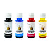 Pack 4 Tinta Corona Compatible Con Hp GT53/GT51/GT52 CMY 70ml, K 90ML