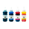 PACK 4 Tinta Corona Universal Compatible Con 664/673/GI190/BTD60/BT6001 CMYK 100ml