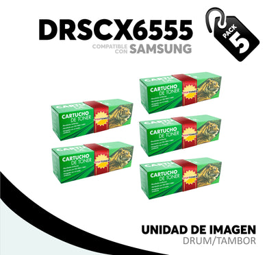 5 Pza Unidad de Imagen R6555A Compatible con Samsung DR-SCX6555