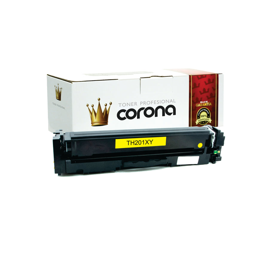 Toner Corona 201X CF402X AMARILLO  Compatible con HP