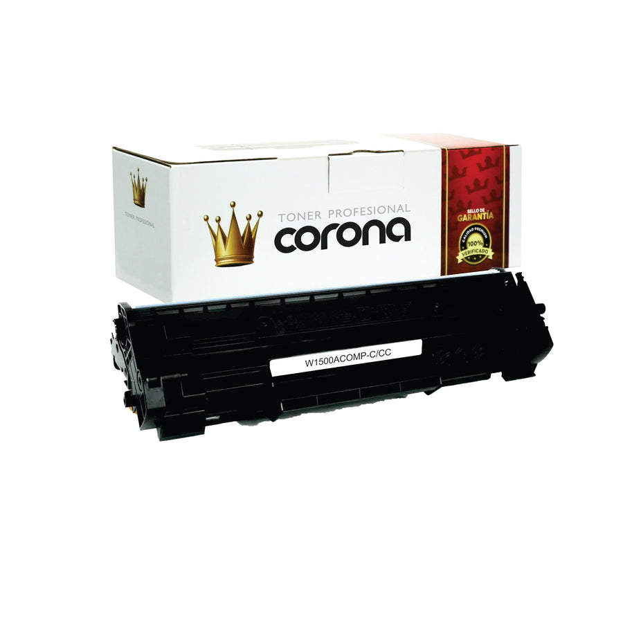 Toner Corona 150A W1500A NEGRO CON CHIP Compatible con HP