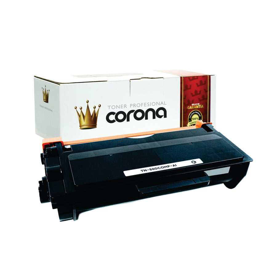 Tóner Corona TN880 CON CHIP Compatible Con BROTHER