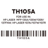 Tóner Corona W1105A / 105A NEGRO  Compatible Con HP