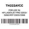 Toner Corona W2222A / 222A AMARILLO CON CHIP Compatible con HP