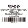 Toner Corona TK-5242C / 1T02R7CUS0 CIAN Compatible con KYOCERA