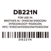 Drum Corona DR221 NEGRO Compatible con BROTHER
