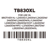 Toner Corona TN830XL NEGRO Compatible con BROTHER