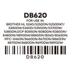 Drum Corona DR620 NEGRO Compatible con BROTHER