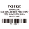 Tóner Corona TK-5232C / 1T02R9CUSV CIAN Compatible con KYOCERA