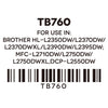 Tóner Corona TN760 Compatible Con BROTHER