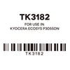 Toner Corona TK-3182 / 1T02T70US0 Negro Compatible con KYOCERA