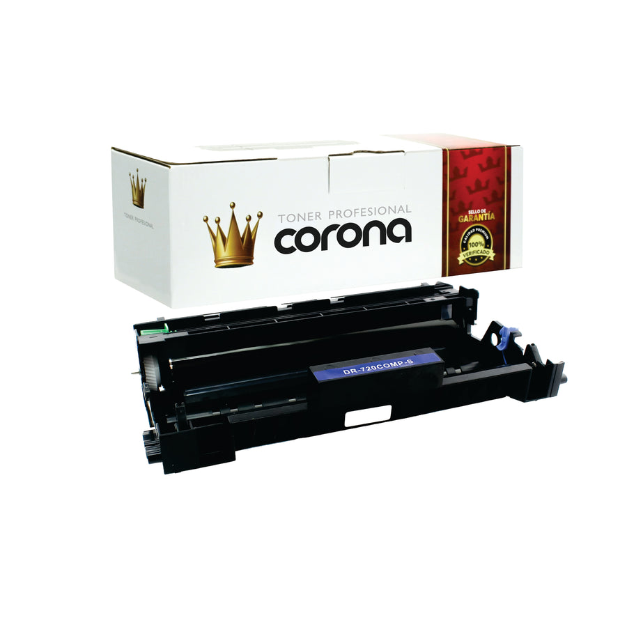 Drum Corona DR720 Negro Compatible con BROTHER