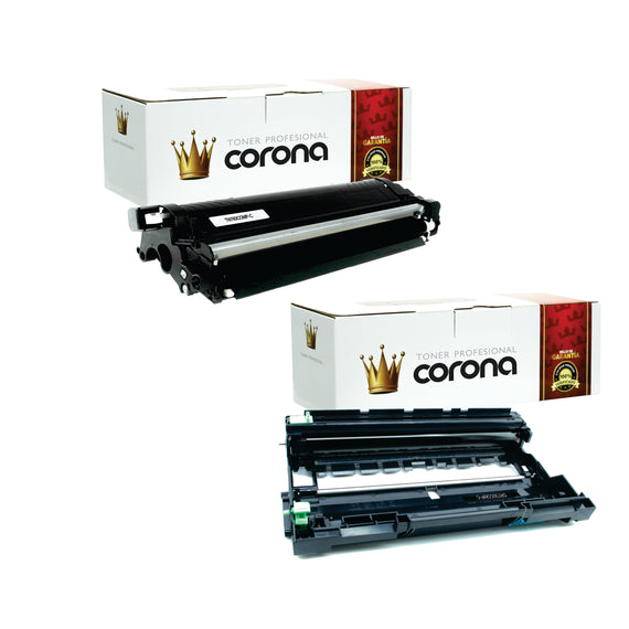 Pack Tóner TN760 Y Tambor DR730 Compatible con BROTHER