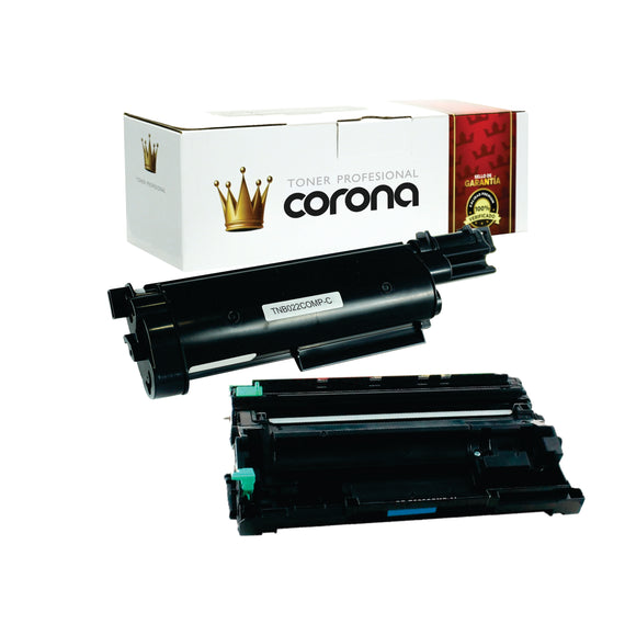 Pack Tóner TNB022 Y Tambor DRB022 Compatible BROTHER
