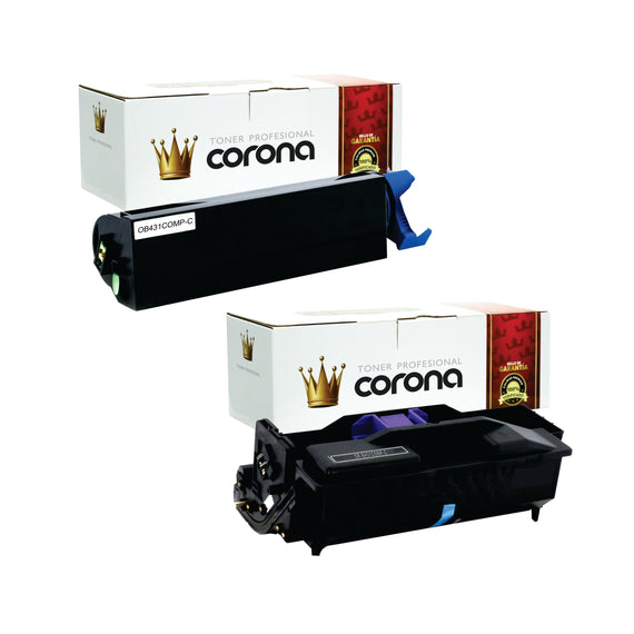 Pack Tóner B431 Y Tambor OKI431 Compatible OKIDATA