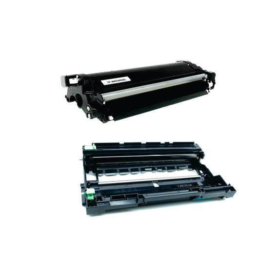 Pack Tóner TN730 Y Tambor DR730 Compatible con BROTHER