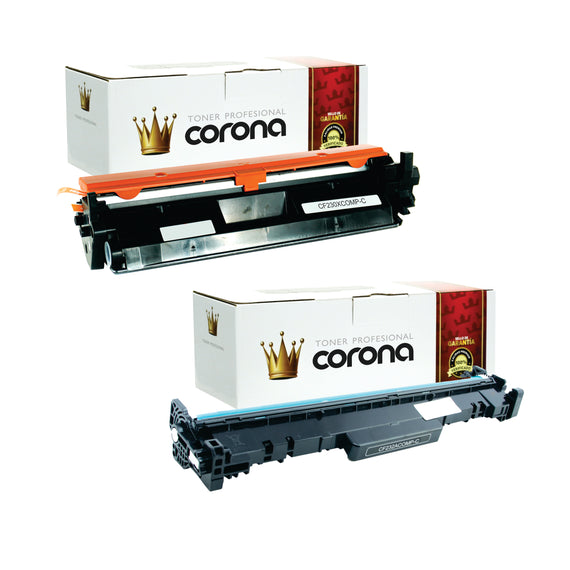 Pack Tóner CF230X C/CHIP Y Tambor CF232A Compatible HP