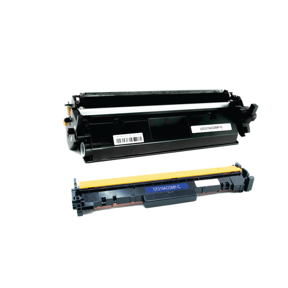 Pack Tóner CF217A C/CHIP Y DRUM CF219A Compatible Con HP